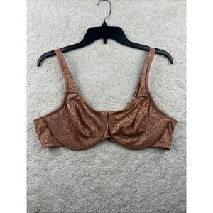 Lunaire 40C Bra Underwire Sheer Lace Sexy Women's Full Figure Lace‎ Bra